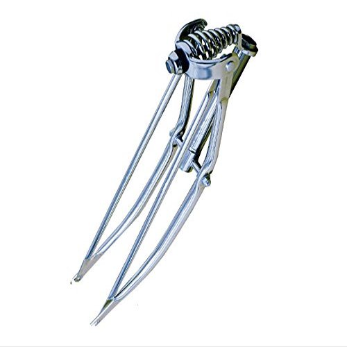 Heavy Duty Springer Fork Chrome - 26 Inch Suspension Fork - Bike Forks for Cruiser - Bicycle Fork - Fat Bike Fork