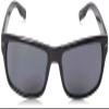 Foster Grant Men's Senate Square Reading Sunglasses, Black/Transparent, 57 mm + 1.5,1017552-150.COM view 2