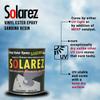 SOLAREZ UV Cure Vinyl Ester Epoxy Sanding Resin ~ for Boat & PWC Repair, Canoes, Kayaks, Fabrication, Woodworking, Pool, SPA, Tub, Equipment, Rapid Proto, USA Made - 4oz (Pint, 4 Sizes) view 4