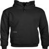 Arborwear 100% Cotton Fleece Hooded Pullover Sweatshirts For Men - Heavy Duty Hoodies For Men With Handwarmer Pouch, Black - X-Large view 1