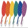 Champion Plastic Paddleball Racket Set, 15 L in, Assorted, Set of 6 view 1