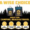 Camping Towel by Wise Owl Outfitters - Ultra Soft Compact Quick Dry Microfiber - Great for Fitness, Hiking, Yoga, Travel, Sports, Backpacking & The Gym - Free Bonus Hand Towel 24x48 MB view 2