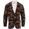 FOCO Chicago Blackhawks Repeat Ugly Business Jacket - Mens Size 46-Large view 1