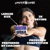 SPIDER CHALK Mega Gym Chalk Block, Lasts 2X Longer, Lab Grade | for Gym, Powerlifting, Made in The USA, ASMR view 2