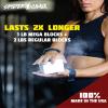 SPIDER CHALK Mega Gym Chalk Block, Lasts 2X Longer, Lab Grade | for Gym, Powerlifting, Made in The USA, ASMR view 3