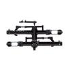 KUAT NV 2.0-2" - 2-Bike Hitch Rack | Robust 2-Bike Rack with Trail Doc for Riders & Cyclists | Rugged All-Metal Construction | E-Bike Compatible | Easy Installation, Black Metallic/Gray Anodize view 1
