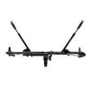 KUAT NV 2.0-2" - 2-Bike Hitch Rack | Robust 2-Bike Rack with Trail Doc for Riders & Cyclists | Rugged All-Metal Construction | E-Bike Compatible | Easy Installation, Black Metallic/Gray Anodize view 3
