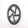 L-faster 8 Inch Scooter PU Wheel with Bearings Kids Kickscooter Wheel Adult Scooter Replacement Spare Wheel Shopping Cart Solid Wheel (5 Spokes Wheel) view 1
