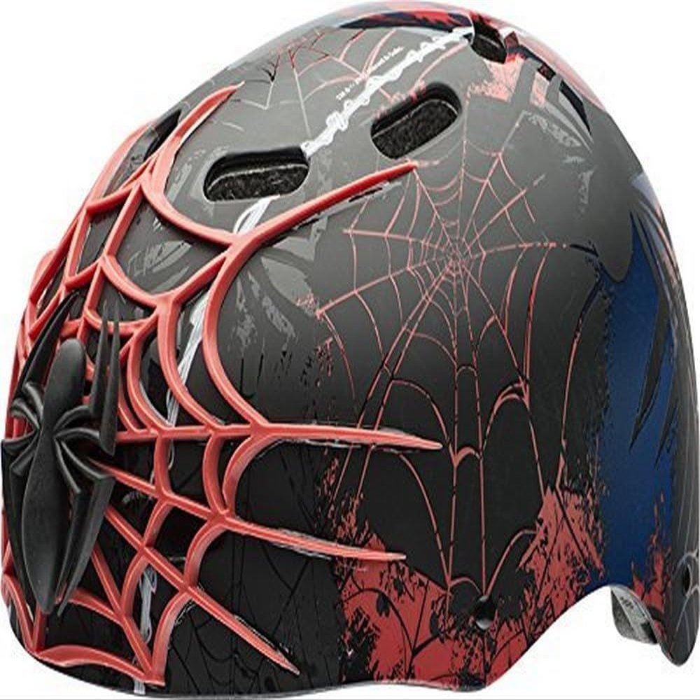 Bell 7059833 Children Spider-Man 3D Web Slinger Multi-Sport Helmet, Child (5-8 yrs.)