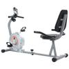 Blackpoolfa Recumbent Exercise Bike with 8 Magnetic Resistance Levels, Pulse Sensor, Large LCD Screen V-Belt Driven Wider Seat Extended Exercise Bike, Indoor Cycle Machine (MRB-5050) view 1
