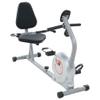 Blackpoolfa Recumbent Exercise Bike with 8 Magnetic Resistance Levels, Pulse Sensor, Large LCD Screen V-Belt Driven Wider Seat Extended Exercise Bike, Indoor Cycle Machine (MRB-5050) view 3