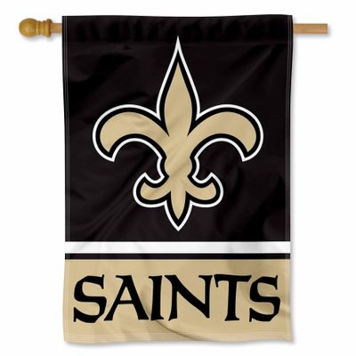 New Orleans Saints Two Sided House Flag