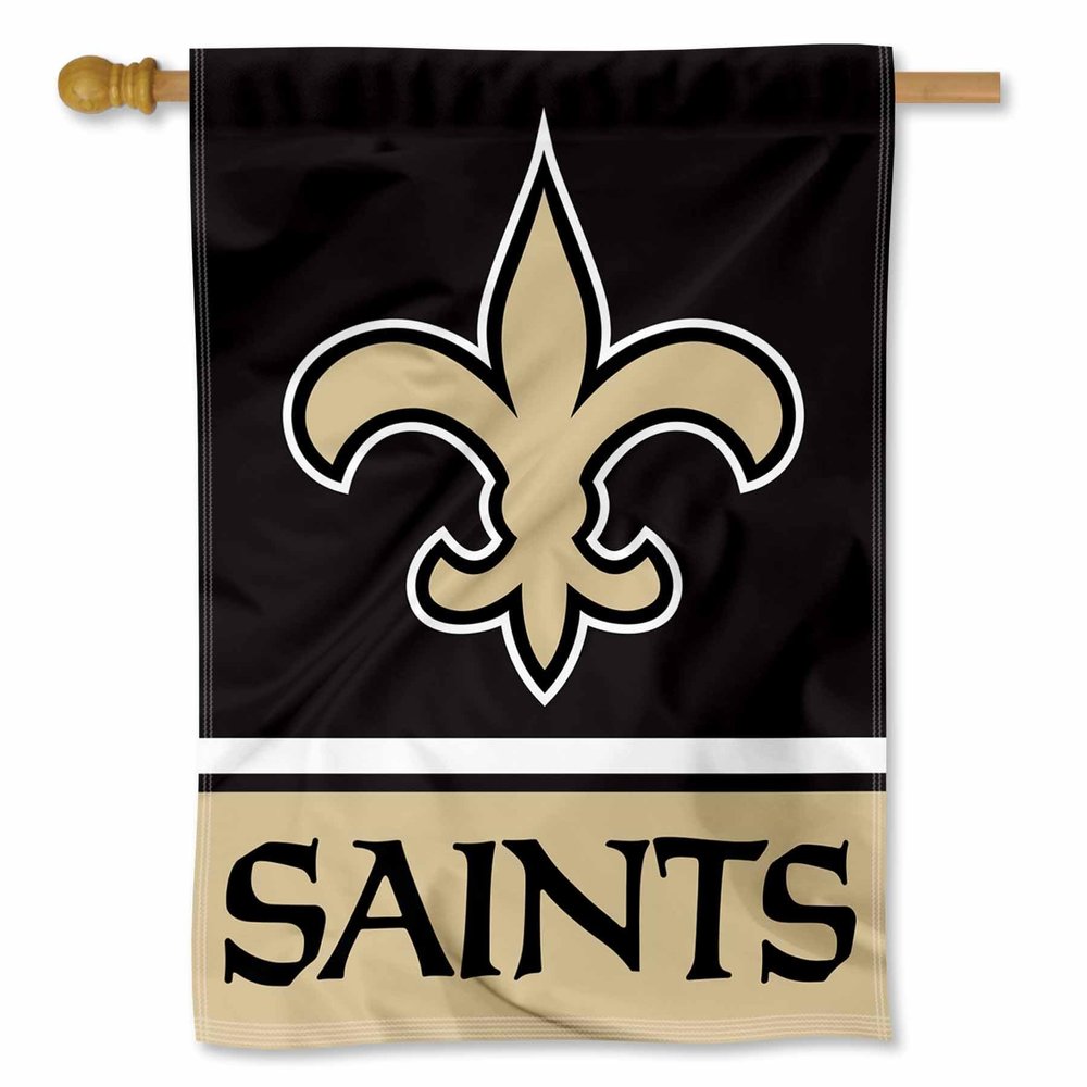 New Orleans Saints Two Sided House Flag
