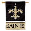 New Orleans Saints Two Sided House Flag view 1