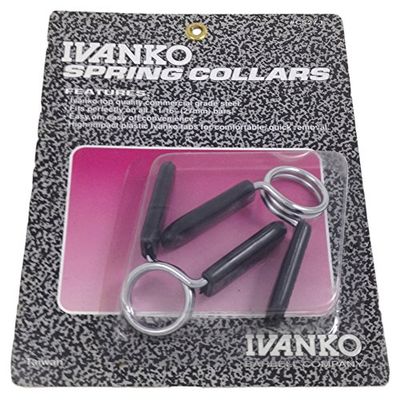 IVANKO (CS-27T) Spring Collar for Standard 1" and 1-1/16" Bars (PAIR) 