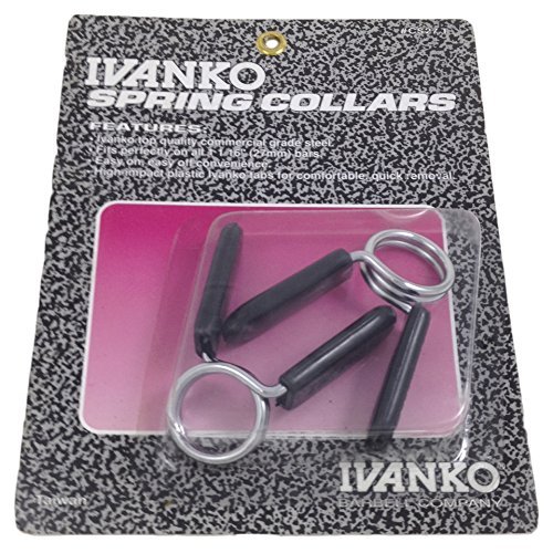 IVANKO (CS-27T) Spring Collar for Standard 1" and 1-1/16" Bars (PAIR)