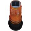Dock Edge + Solar Marker Light, Amber view 1