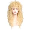 ColorGround Long Curly 80s Rocker Mullet Cosplay Wig for Women view 1