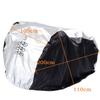 Maveek Bicycle Cover for 3 Bikes Waterproof Outdoor Storage Cycle Protection UV Rain Snow Proof Tarp Tent Shed for Bikes All Weather Dust Dirt Resistant Winter Summer Indoor Garage (Sliver/Black) view 2