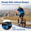 TONBUX Comfortable Bike Seat for Men & Women, Memory Foam Bike Saddle with Dual Shock Absorbing Ball, Universal Fit Bicycle Seat for Stationary, Mountain, Road, Cruiser, Electric Bike view 3