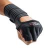 Fit Four OCR Slit Grip Gloves Obstacle Course Racing & Mud Run Hand Protection | Wrist Support with Slit for Fitness Watch (Black/Red, Medium) view 3