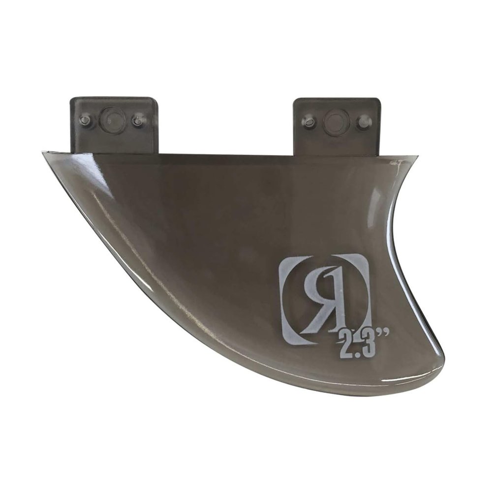 Ronix Alfred Polycarbonate Bottom Mount Surf Fin (1 Pack), Black, 2.9 Inches