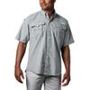 Columbia Men's Bahama II UPF 30 Short Sleeve PFG Fishing Shirt, Cool Grey, Large view 1