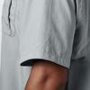 Columbia Men's Bahama II UPF 30 Short Sleeve PFG Fishing Shirt, Cool Grey, Large view 4