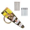 Guardian 00484 Bull Ring Fall Protection Anchor | Zinc-Plated Galvanized Steel | OSHA and ANSI Compliant view 1