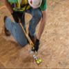 Guardian 00484 Bull Ring Fall Protection Anchor | Zinc-Plated Galvanized Steel | OSHA and ANSI Compliant view 2