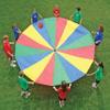 Palos Sports 30 Heavy Duty Kids Parachute with 24 Handles  MultiColor Cooperative Play Canopy for Indoor & Outdoor Group Games  Durable 70D Nylon with Reinforced Handles & Perimeter Webbing view 2