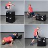 REP Fitness Stackable Soft Foam Plyo Box 6, 12 & 20" Set, Adjustable Plyometric Jump Box for Home Gym Workouts, Soft Foam Jumping Platform for Exercise, Step Training, HIIT & Cross fit view 2