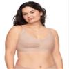 Warner's Women's Easy Does It Underarm Smoothing with Seamless Stretch Wireless Lightly Lined Comfort Bra RM3911A, Toasted Almond, X-Large view 2