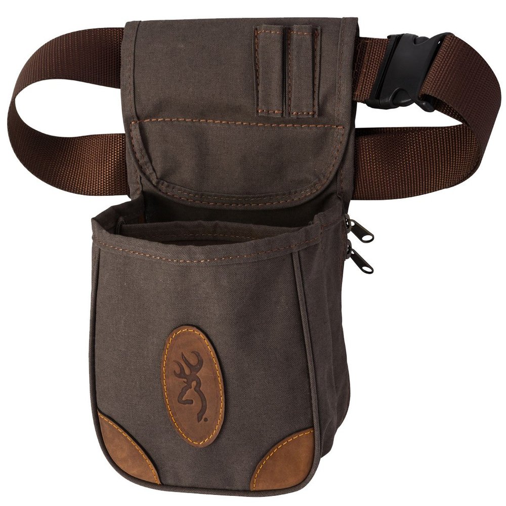 Browning Lona Shell Pouch-Flint Brown