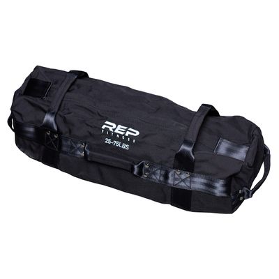 REP Fitness Sandbags, Medium, Black, Heavy Duty Workout Sandbags for Training, Cross-Training Workouts, Fitness, Exercise and Military Conditioning