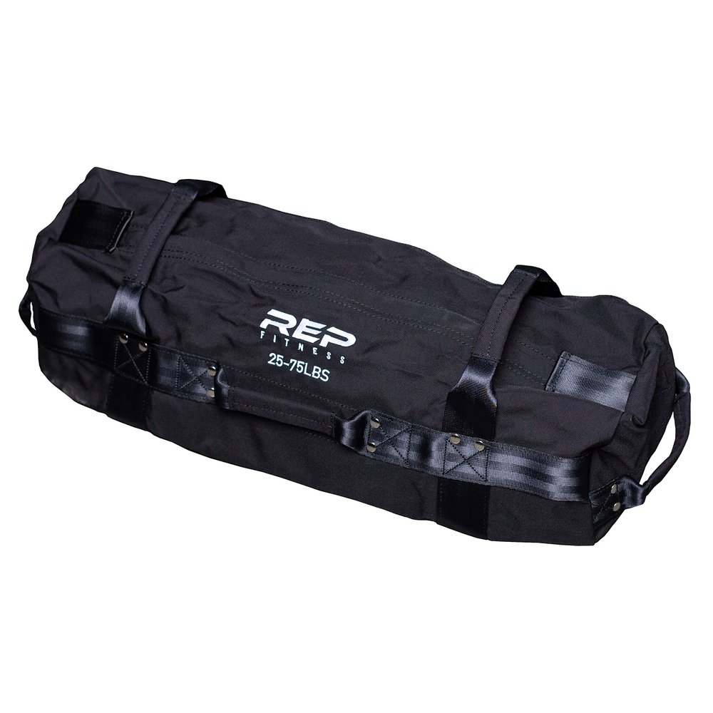 REP Fitness Sandbags, Medium, Black, Heavy Duty Workout Sandbags for Training, Cross-Training Workouts, Fitness, Exercise and Military Conditioning