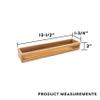 Whitecap 62526 Teak Stow-Rack, Brown view 4