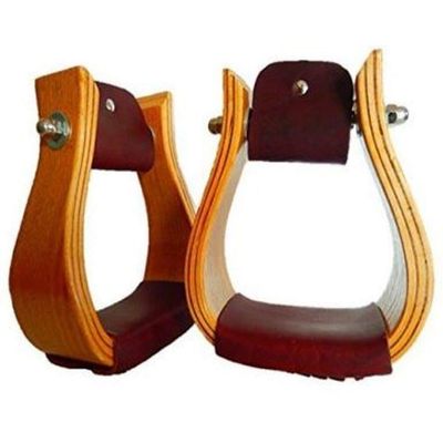 Oak Roping Wide Stirrups Leather Tread 4"