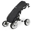 Clicgear Golf Bag Rain Cover  Waterproof Nylon Club & Gear Protection  Universal Fit for Push Carts  Easy Access Zippers, Clip-On Straps & Storage Bag Included (Black) view 1
