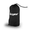 Clicgear Golf Bag Rain Cover  Waterproof Nylon Club & Gear Protection  Universal Fit for Push Carts  Easy Access Zippers, Clip-On Straps & Storage Bag Included (Black) view 2