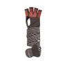 Fit Four OCR Slit Grip Gloves Obstacle Course Racing & Mud Run Hand Protection | Wrist Support with Slit for Fitness Watch (Black/Red, Extra Small) view 4