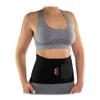 McDavid Sweat Band & Waist Trimmer Belt for Women, Back Support, Improves Posture During Workouts, Waist Trainer For Women, Black, Women's - One Size view 1