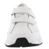 Dr.Scholls Men's Omega Light Weight Dual Strap Closure Sneaker Wide Width, White, 11 Wide view 3