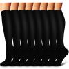 Laite Hebe Compression Socks For Women& Men circulation(8 Pairs),Socks-Best for Running,Sports,Hiking,Flight travel,Pregnancy view 1