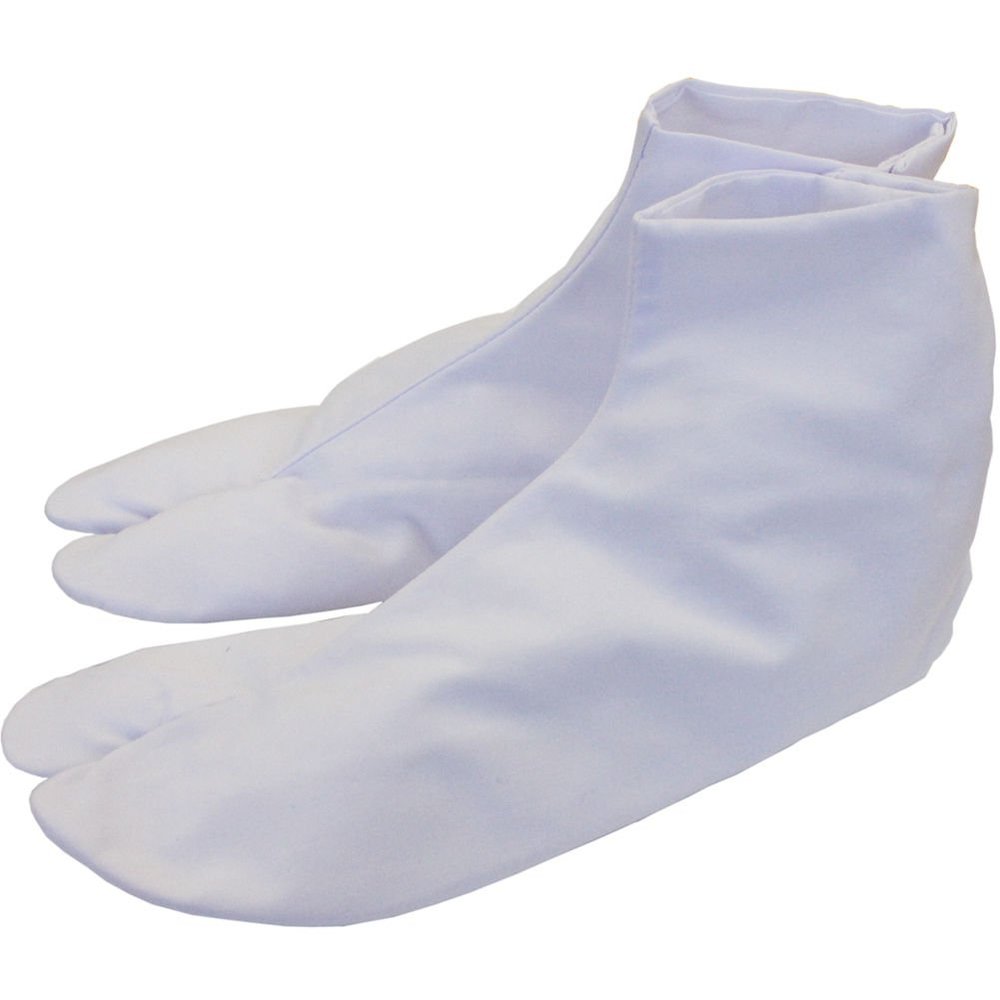 Fukusuke Adult Japanese Kimono Tabi Socks with 4 Kohaze Clasps 23cm (9inch)