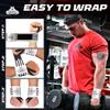 Bear Grips Wrist Wraps for Weightlifting | Weight Lifting Wrist Straps for Weightlifting | Extra Strength Gym Wrist Wraps | Two Wrist Wrap Per Pack | 12 & 18 | Lifting for Men & Women view 3