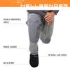 FROGG TOGGS Mens Hellbender Breathable Stockingfoot Fishing Chest Wader, Slate/Gray, XX-Large US view 4