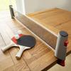 Tobar Table Tennis Set with Expanding Net to Fit Any Table,Red/Black view 1