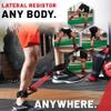 Lifeline Fitness Interchangeable Lateral Resistor - Professional Resistance Tool with up to 120lbs Resistance - Variable Weighted Resistance for Lower Body Strength - Workout Agility view 2