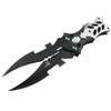 Unlimited Wares Midnight Fantasy Dual Blade Folding Knife 5-Inch Closed view 1